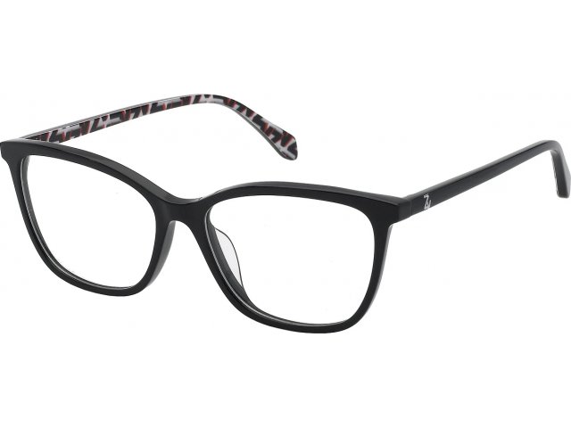 ZADIG VOLTAIRE VZV318 700Y,  SHINY BLACK, CLEAR