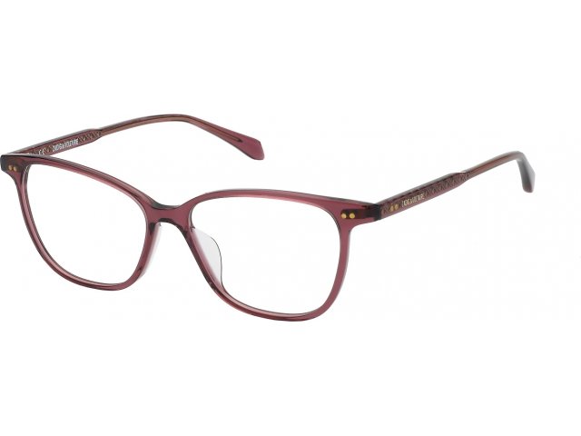 ZADIG VOLTAIRE VZV332 01CK,  BORDEAUX, CLEAR