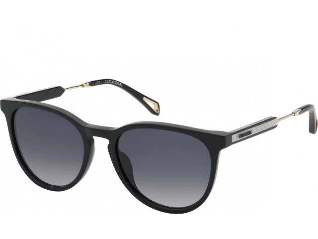 ZADIG VOLTAIRE SZV334 0700,  SHINY BLACK, SMOKE GRADIENT