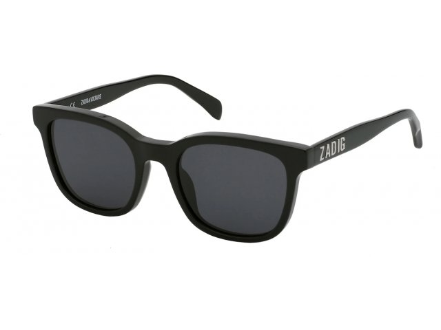 ZADIG VOLTAIRE SZV336 0700,  SHINY BLACK, SMOKE