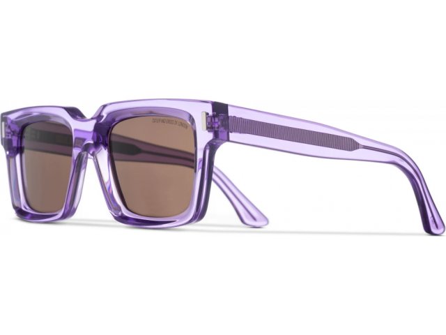 CUTLER GROSS 1386 06,  PURPLE CRYSTAL, BROWN