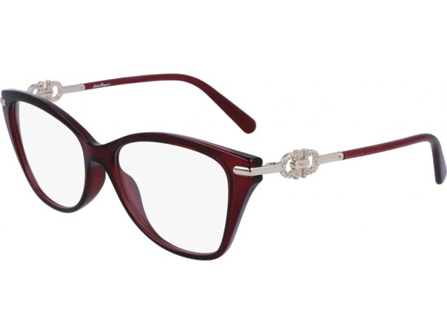 Salvatore FERRAGAMO SF2937R 655,  TRANSPARENT WINE, CLEAR