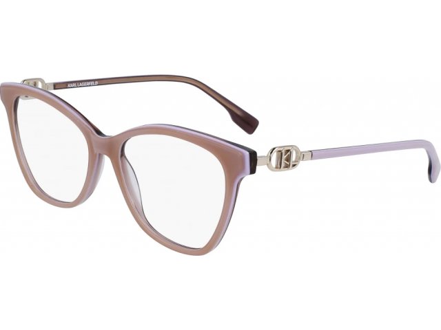 KARL LAGERFELD KL6092 238,  BEIGE/LILAC, CLEAR