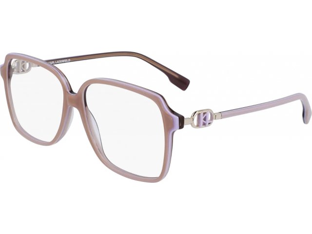 KARL LAGERFELD KL6091 238,  BEIGE/LILAC, CLEAR