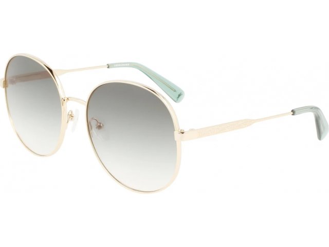 LONGCHAMP LO161S 711,  GOLD/GRADIENT GREEN, GREEN