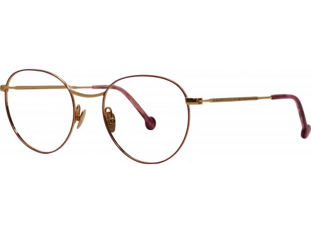 NATHALIE BLANC ZOE 341,  PINK GOLD / TERRACOTA, CLEAR