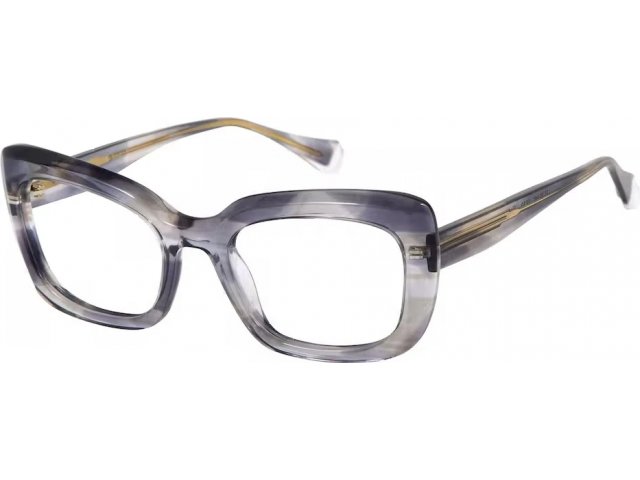 GIGI STUDIOS ELIA 3,  BLUE, CLEAR