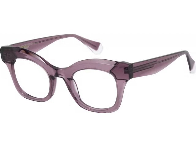 GIGI STUDIOS RACHEL 6,  VIOLET, CLEAR