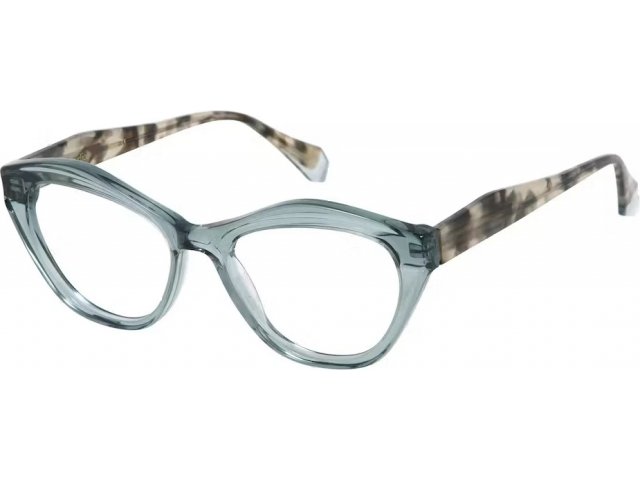 GIGI STUDIOS SAMANTHA 3,  TURQUOISE, CLEAR