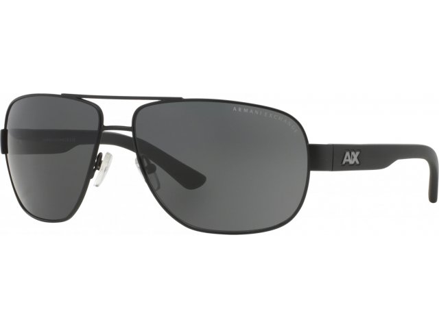 Armani Exchange AX2012S 606387 Satin Black/black