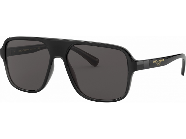 Dolce & Gabbana DG6134 325787 Transparent Grey/black