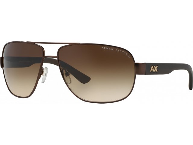 Armani Exchange AX2012S 605813 Satin Dark Brown/dark Olive