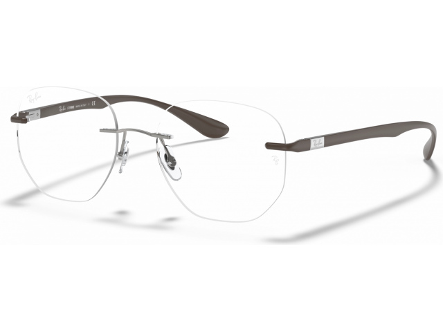 Ray-Ban RX8766 1131 Shiny Light Brown