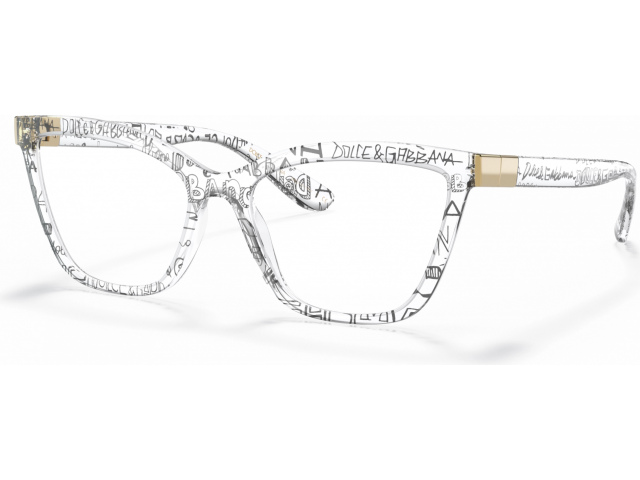 Dolce & Gabbana DG5076 3314 Transparent Graffiti