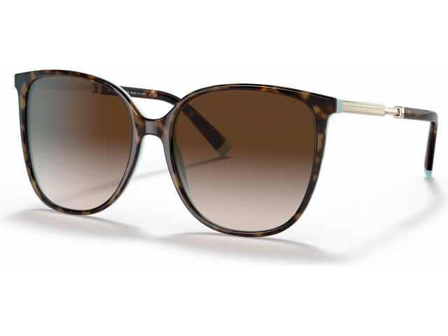 Tiffany TF4184 81343B Havana On Tiffany Blue