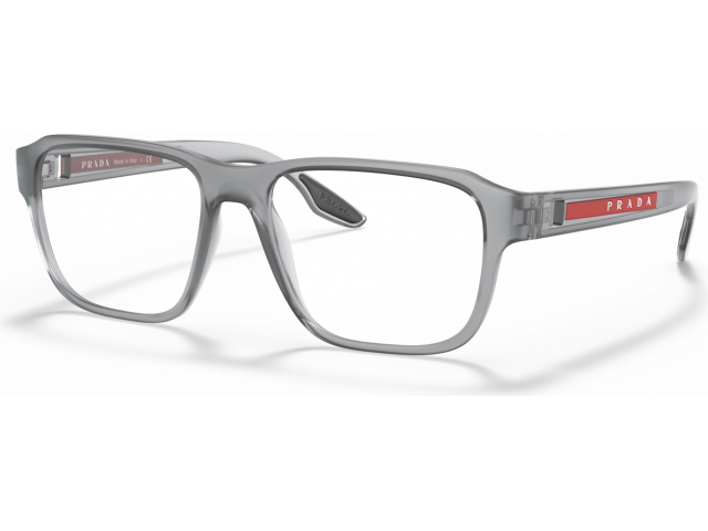 Prada Linea Rossa PS 04NV 14C1O1 Grey Transparent Rubber