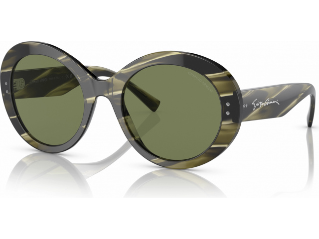 Giorgio Armani AR8174 59522A Striped Green