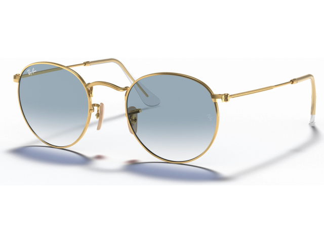 Ray-Ban Round Flat Lenses RB3447N 001/3F