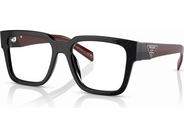 Prada PR 08ZV 11F1O1 Etruscan Black Marble