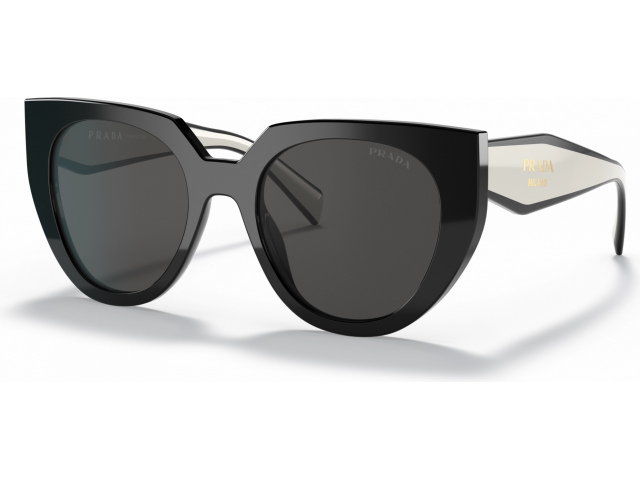 Prada PR 14WS 09Q5S0 Black/talc