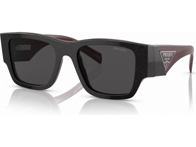 Prada PR 10ZS 11F5S0 Black Etruscan Marble