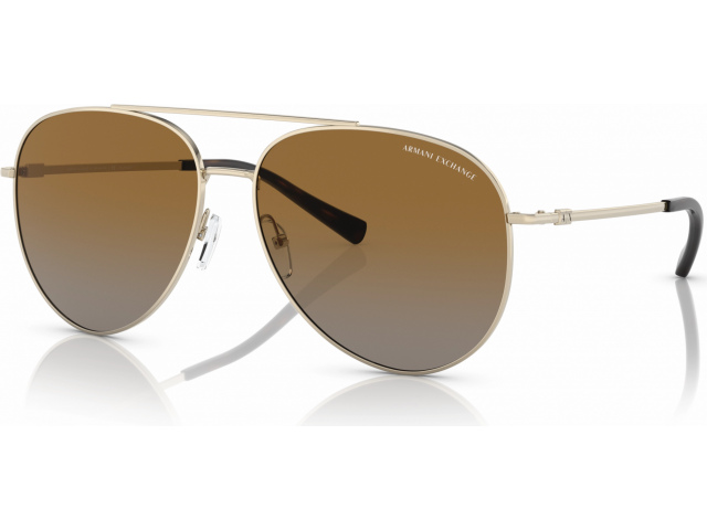 Armani Exchange AX2043S 6110T5 Shiny Pale Gold