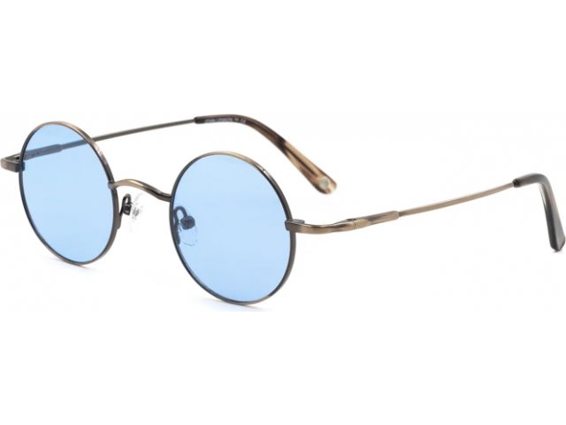 JOHN LENNON WALRUS,  ANTIQUE GOLD, BLUE