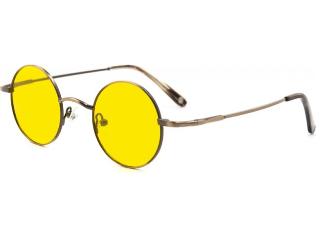 JOHN LENNON WALRUS,  ANTIQUE GOLD, YELLOW