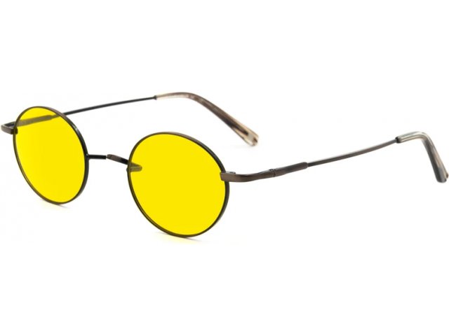 JOHN LENNON PEACE,  ANTIQUE BROWN, YELLOW
