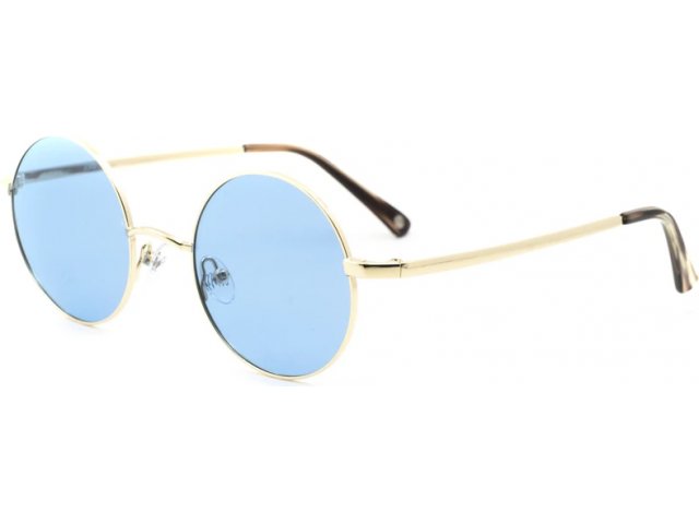 JOHN LENNON CIRCLE,  GOLD, BLUE