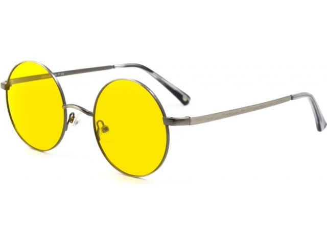 JOHN LENNON CIRCLE,  ANTIGUE SILVER, YELLOW