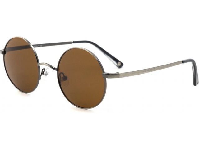 JOHN LENNON CIRCLE,  ANTIGUE SILVER, BROWN