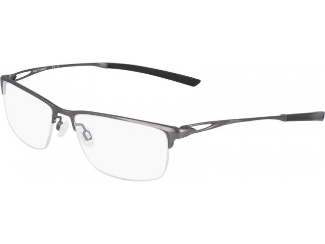 NIKE 6064 070,  SATIN GUNMETAL/BLACK, CLEAR