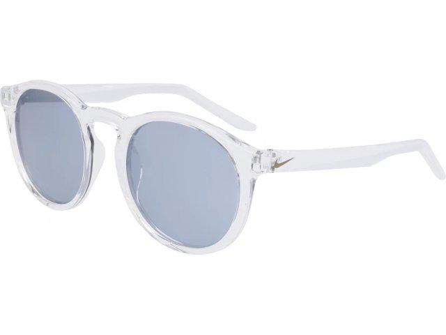 NIKE SWERVE 901,  Clear, Silver Flash Mirror Polarized
