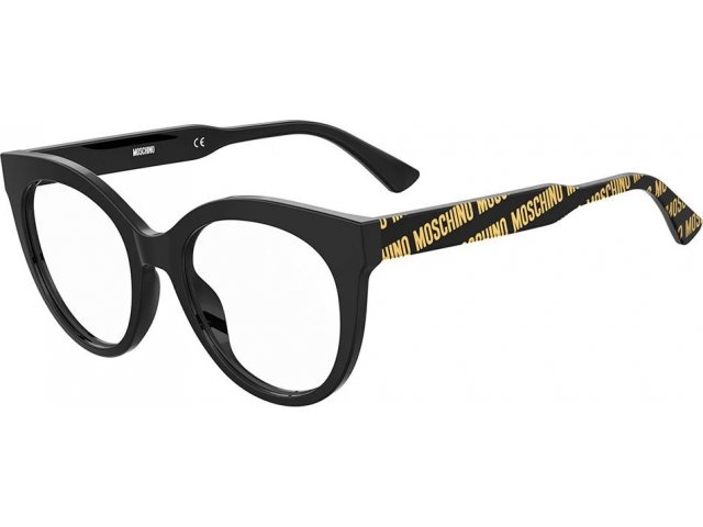 MOSCHINO MOS613 807,  BLACK