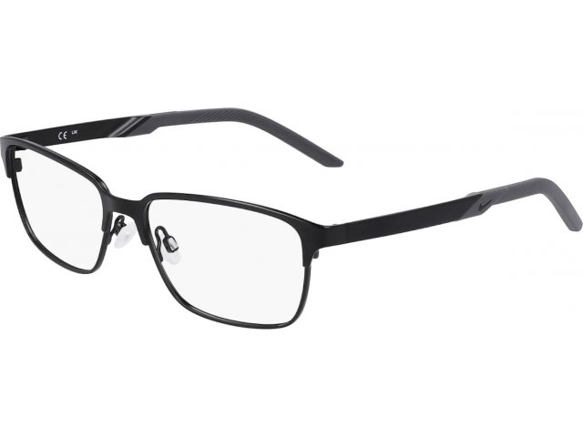 NIKE 8213 001,  SATIN BLACK/DARK GREY, CLEAR
