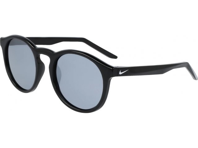 NIKE SWERVE 010,  Black, Silver Flash Mirror Polarized