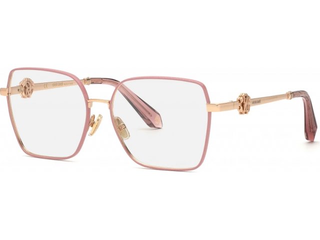 ROBERTO CAVALLI VRC029 2AM,  shiny copper gold with coloure, clear