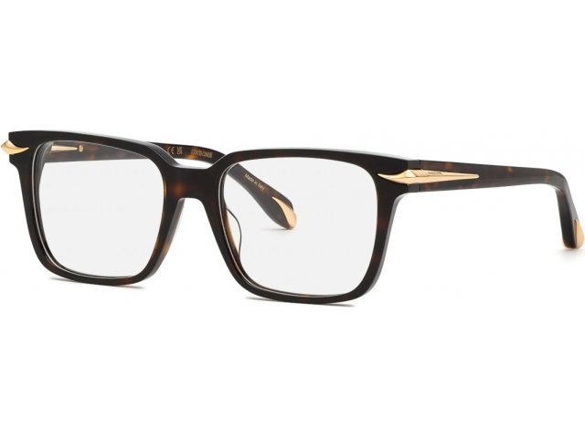 ROBERTO CAVALLI VRC019M 722,  shiny dark havana, clear