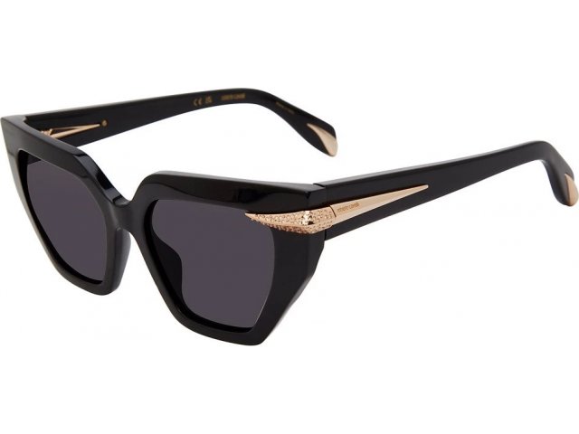 ROBERTO CAVALLI SRC001S 00Y,  shiny black, smoke