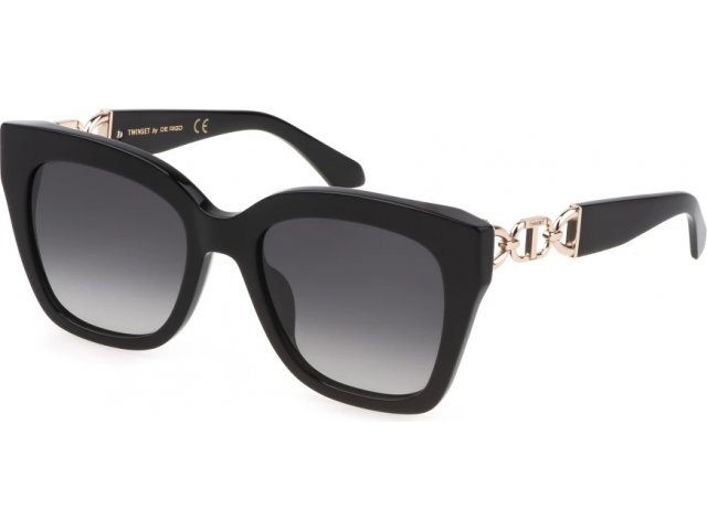 TWINSET STW002 700,  shiny black, smoke gradient