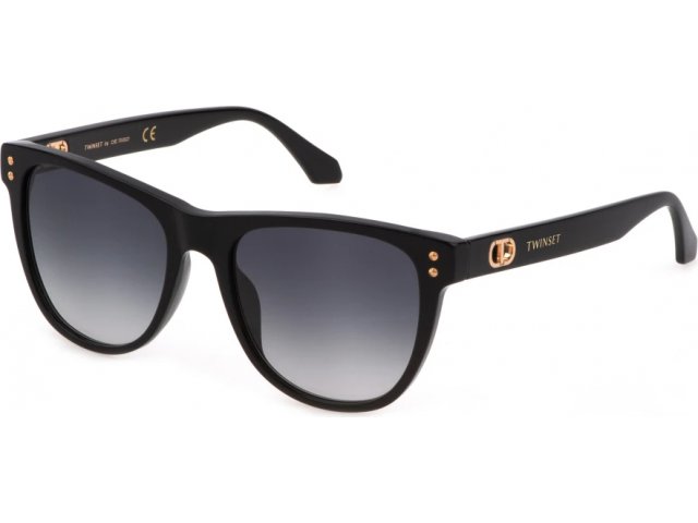 TWINSET STW004 700,  shiny black, smoke gradient