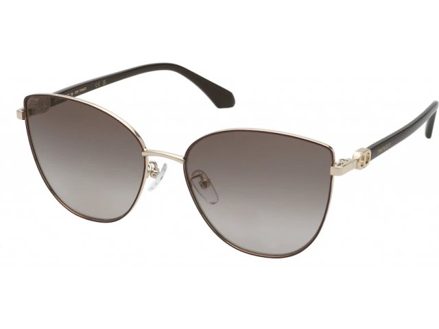 TWINSET STW025 307,  shiny rose gold with bordeaux, brown gradient pink