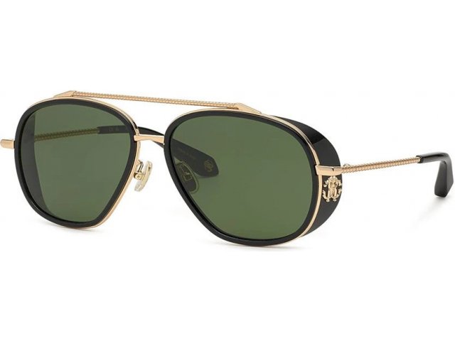 ROBERTO CAVALLI SRC008M 300,  shiny total rose gold, green