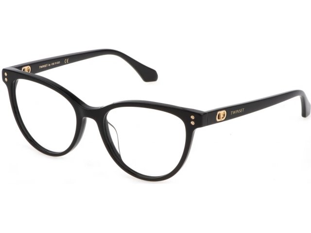 TWINSET VTW007 700,  shiny black, clear