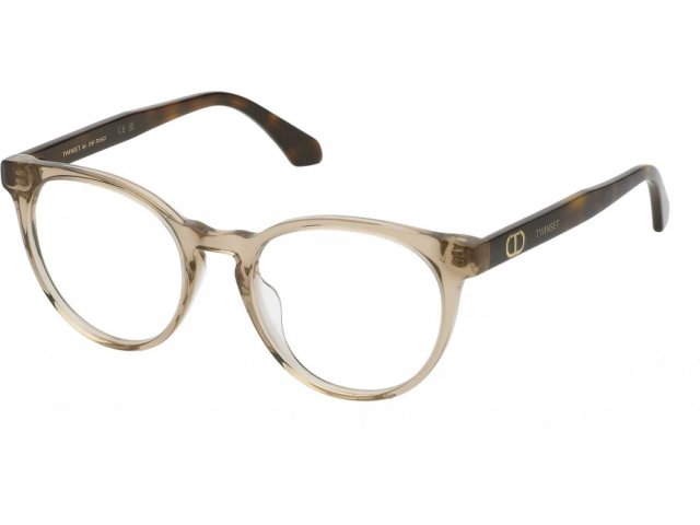 TWINSET VTW012 7AY,  shiny transp.brown, clear