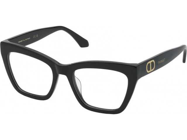 TWINSET VTW013 700,  shiny black, clear