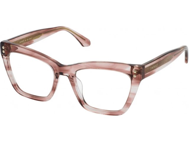 TWINSET VTW013V 9G1,  shiny striped rose, clear