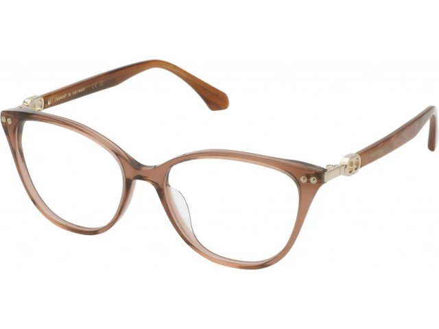 TWINSET VTW014 7AY,  shiny transp.brown, clear