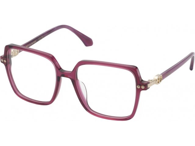 TWINSET VTW015 W09,  shiny transp.plum, clear